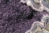 Amethyst Geode with Metal Stand - Spectacular Display! #208916-5